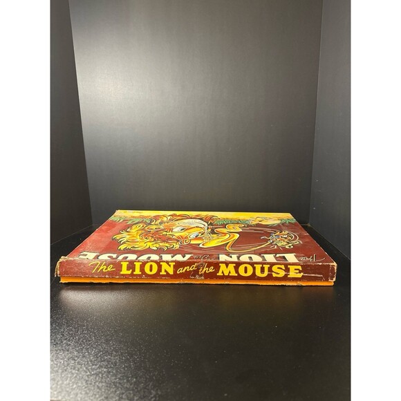 Vintage 1942 The Lion and the Mouse Board Game – Complete Tiny Tots Toy - Picture 9 of 10